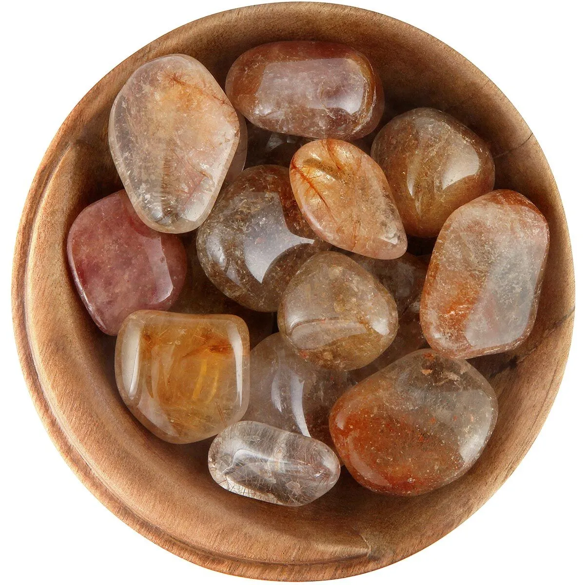 pink rutilated quartz