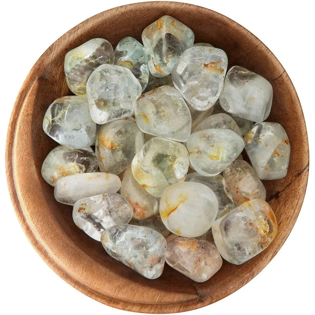 white topaz crystals for vegan starseeds