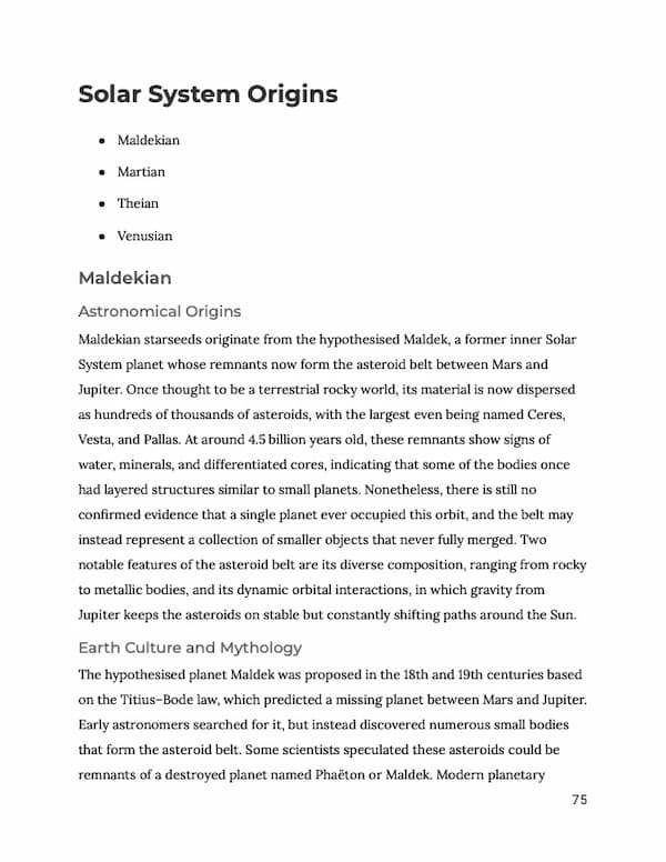 starseed types and origins